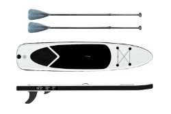 JOBLOT OF 5 X INFLATABLE PADDLE BOARD & ACCESSORIES - BLACK