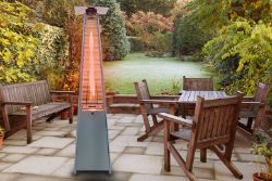 JOBLOT OF 5 X OUTDOOR PYRAMID GAS PATIO HEATER