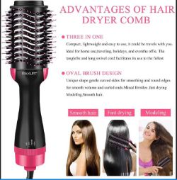 BOX CONTAINING 10 X BRAND NEW HAIR DRYER BRUSHES