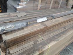 OVERSIZED PALLET CONTAINING APPROX 138 X CURTAIN POLES WITH FITTINGS