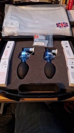 ENGINEERING LOT 53 RESPORATOR FIT TESTER ASPIRE INCLUDES FULL KIT AND INSTRUCTIONS NEW IN CASE