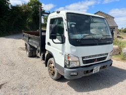 2007 MITSUBISHI FUSO 7C18 CANTER WAGON 7.5 TON TRUCK MANUAL GEARBOX EXPORT