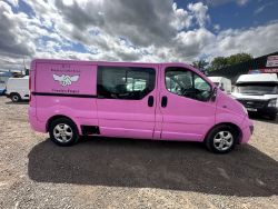 REV UP IN PINK: 2014 VAUXHALL VIVARO SPORTIVE | CREW CAB & EURO 5