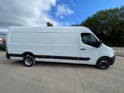 2012 VAUXHALL MOVANO 6SEATER CREW 2.3CDTI 125PS RWD L4H2 XLWB TWIN WHEEL 3.5TON