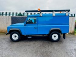 LAND ROVER DEFENDER 110 LCV 1 OWNER SERVICE HISTORY WINCH FITTED