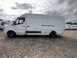 57 PLATE MERCEDES SPRINTER 311CDI: HIGH ROOF DIESEL PANEL VAN WITH STRONG PERFORMANCE AND POTENTIAL