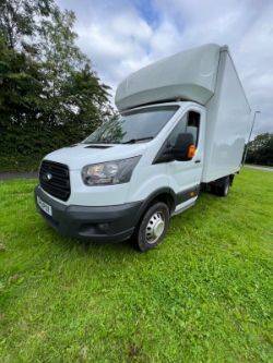 FORD TRANSIT LUTON BOX VAN TAIL LIFT 2019 EURO6 TWIN WHEELS ONLY 77K MILES 2KEYS