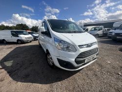 2015 FORD TRANSIT CUSTOM 290 L2 - LOW ROOF LIMITED VAN, LOADED FEATURES, EURO 5, READY FOR WORK!