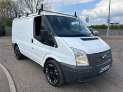 2012 FORD TRANSIT 2.2 TDCI 260 PANEL VAN 5DR DIESEL MANUAL FWD L1 H1 - 125,000 MILES