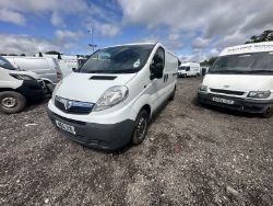 2012 VAUXHALL VIVARO LWB - SPACIOUS PANEL VAN, IDEAL FOR REPAIR, EURO 4, GENUINE WORKHORSE
