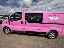 PINKY STYLISH & FUNCTIONAL: 2014 VAUXHALL VIVARO SPORTIVE DOUBLECAB EURO 5