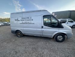 RELIABLE 56 PLATE FORD TRANSIT 110: CLEAN INTERIOR, STRONG PERFORMANCE, IDEAL WORK COMPANION