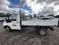 54 PLATE FORD TRANSIT 350: RELIABLE TIPPER READY FOR HEAVY DUTY, STRONG PERFORMANCE
