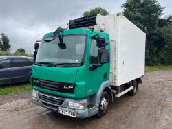 2007 DAF LF45.160 FRIDGE WAGON TRUCK LORRIE MANUAL GEARBOX AFRICA EXPORT