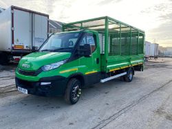 2017 IVECO DAILY 72C 180 7.2TON EURO6 CAGE FLATBED TRUCK WITH TAILLIFT - REQUIRES ATTENTION