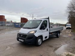 2019 69 FIAT DUCATO 2.3D 140BHP MULTIJET 14FT DROPSIDE PICKUP TRUCK EURO LWB