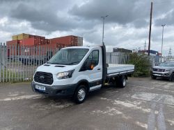 2017 67 FORD TRANSIT 2.0TDCI LWB 14FT DROPSIDE EURO6 COMPLIANT TWIN WHEEL PICKUP