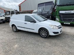 2008 VAUXHALL ASTRA VAN LOADS OF SERVICE HISTORY AND PAPER WORK FULL V5