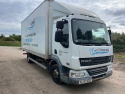 2008 DAF LF45.160 BOXVAN WAGON TRUCK LORRIE MANUAL GEARBOX AFRICA EXPORT