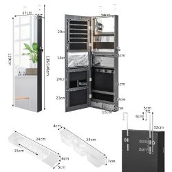 NEW MIRROR JEWELLRY CABINET