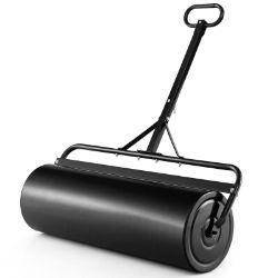 METAL GARDEN LAWN DRUM GRASS ROLLER 113L