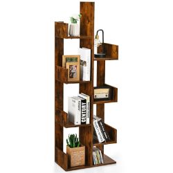 8 TIER BOOKSHELF FLOOR STANDING BOOKCASE