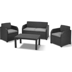 KETER OKLAHOMA 4 SEAT LOUNGE SET £499