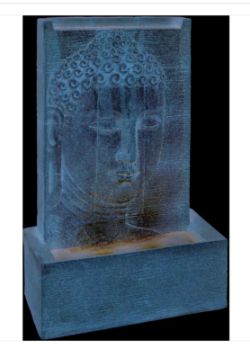 BRAND NEW - LED BUDDHA WATER FEATURE - 100CM