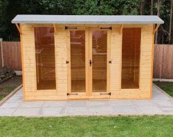 10X6FT SUNSHINE RETREAT GARDEN ROOM RRP £2799 FREE DELIVERY AND INSTALLATION
