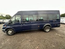 FORD TRANSIT PEOPLE CARRIE MINIBUS ONLY 75K MILES! STARTS & RUNS PERFECT - NO VAT ON HAMMER