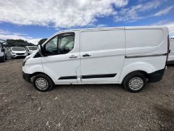 CARGO CARRIER: 2014 FORD TRANSIT CUSTOM - CLEAN INTERIOR - MOT FEB 2024
