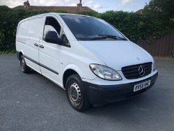 MERCEDES-BENZ VITO 2008/58 111 2.1 CDI LWB PANEL VAN FULL SERVICE HISTORY