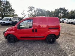 RELIABLE FIAT FIORINO CARGO: VERSATILE RED PANEL VAN 2014 - 152K MILES