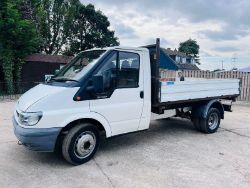 FORD TRANSIT 125 T350 4X2 THREE WAY TIPPER C/W DROP SIDE BODY