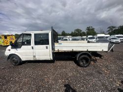 VERSATILE TRANSPORT: 2005 FORD TRANSIT WHITE TIPPER 350 LWB- PRICED TO CLEAR - (NO VAT ON HAMMER)
