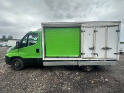 RELIABLE 2018 IVECO DAILY LUTON: FRIDGE INTACT, READY FOR HONEST WORK