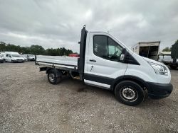 POWERFUL & PRACTICAL: 66 PLATE FORD TRANSIT FLATBED, HONEST WORK COMPANION