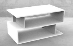 PALLET CONTAINING 28 X TV STANDS IN WHITE