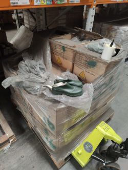 PALLET CONTAINING APPROX 240 X PAIRS OF BOOT SHOES