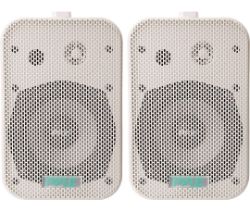 PALLET OF 20 BOXES X NEW PAIRS OF 2 X PYLE WATERPROOF OUTDOOR SPEAKER SYSTEM