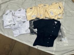 JOB LOT 40 PIECES MEN'S SHIRTS AMAZON CLOTHING (SIZES XXL & M )