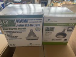 X22 LIGHT EFFICIENT DESIGN HIGH BAY LED WAREHOUSE LIGHTS RRP £3,000 +