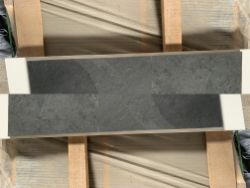 BRAZILIAN BLACK SLATE TILES - 400MM X 400MM - TOTAL = 127.68 M2
