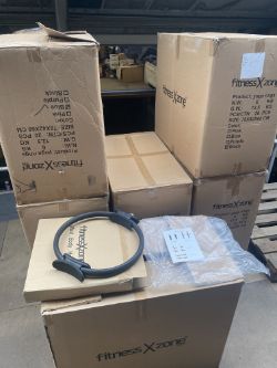 JOB LOT X116 YOGA RINGS MIXED COLOURS RRP £1,250