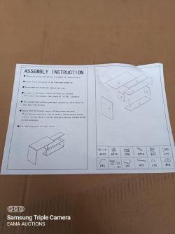 L184 - 1 PALLET CONTAINING APPROX 18 NEW WOODEN SHELVING UNITS