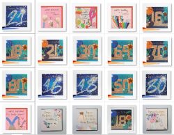 PALLET OF 8,500 X ASSORTED HIGH QUALITY GREETINGS CARDS - RRP OVER £20,000