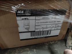 PALLET CONTAINING APPROX 330 X NEW ELECTRONIC HARD WIRED DOOR BELL CHIME + 15 X WRENCH SETS
