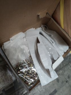PALLET CONTAINING APPROX 3500 CABINET HANDLES AND 9 TOOLSETS