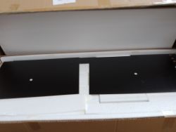 (P136) - 1 PALLET OF 12 X NEW BLACK TV UNITS