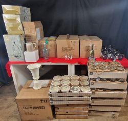 PREMIER BRANDED CLEARANCE GLASSWARE STOCK RRP £700